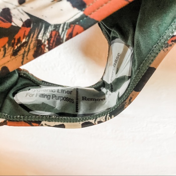 Nicole Miller Lattice Animal Print Swimsuit NWT - Picture 11 of 11